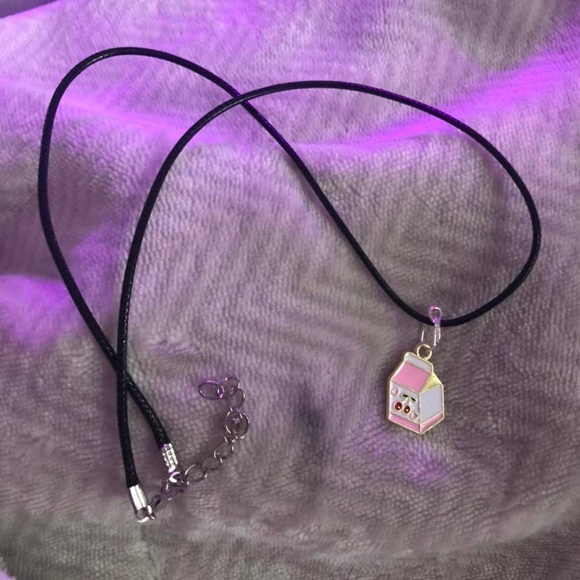 Pink milk carton earrings - Picture 1 of 1